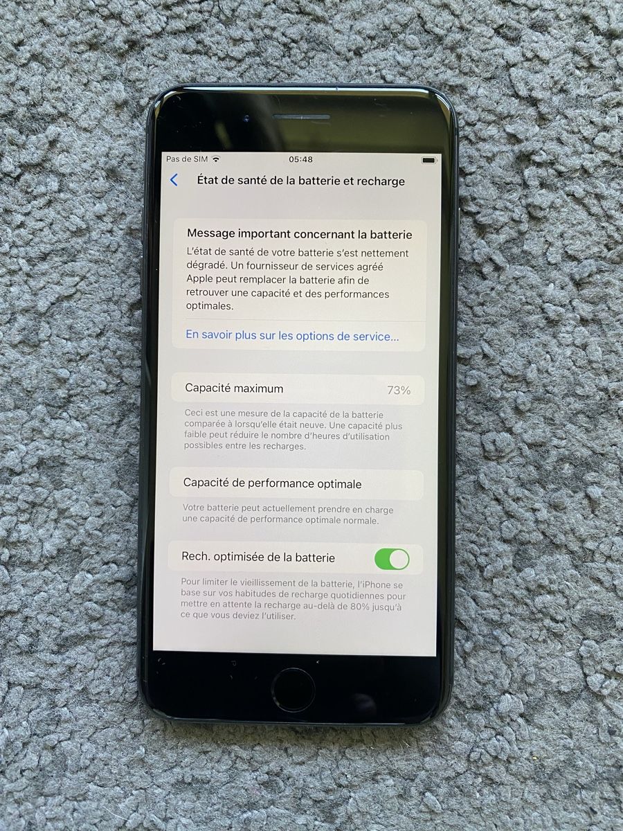 Apple Telefoni cellulari / Smartphones: iPhone 8 Plus - 64 Go - Noir -  N.5 – Usato da Genève venduto da eth_6qs6 3