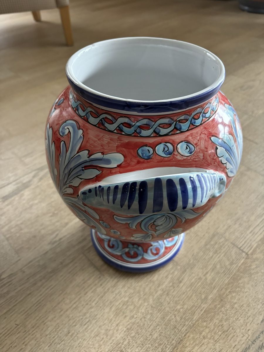 Vasen & Gefässe: Vase, handbemalen – Gebraucht aus Zürich von fab.gr 4