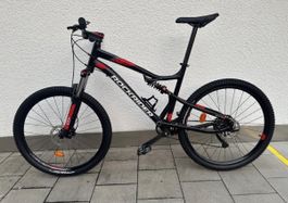 Rockrider Mountainbike ST 530 S Schwarz / Rot (XL) - fast wi
