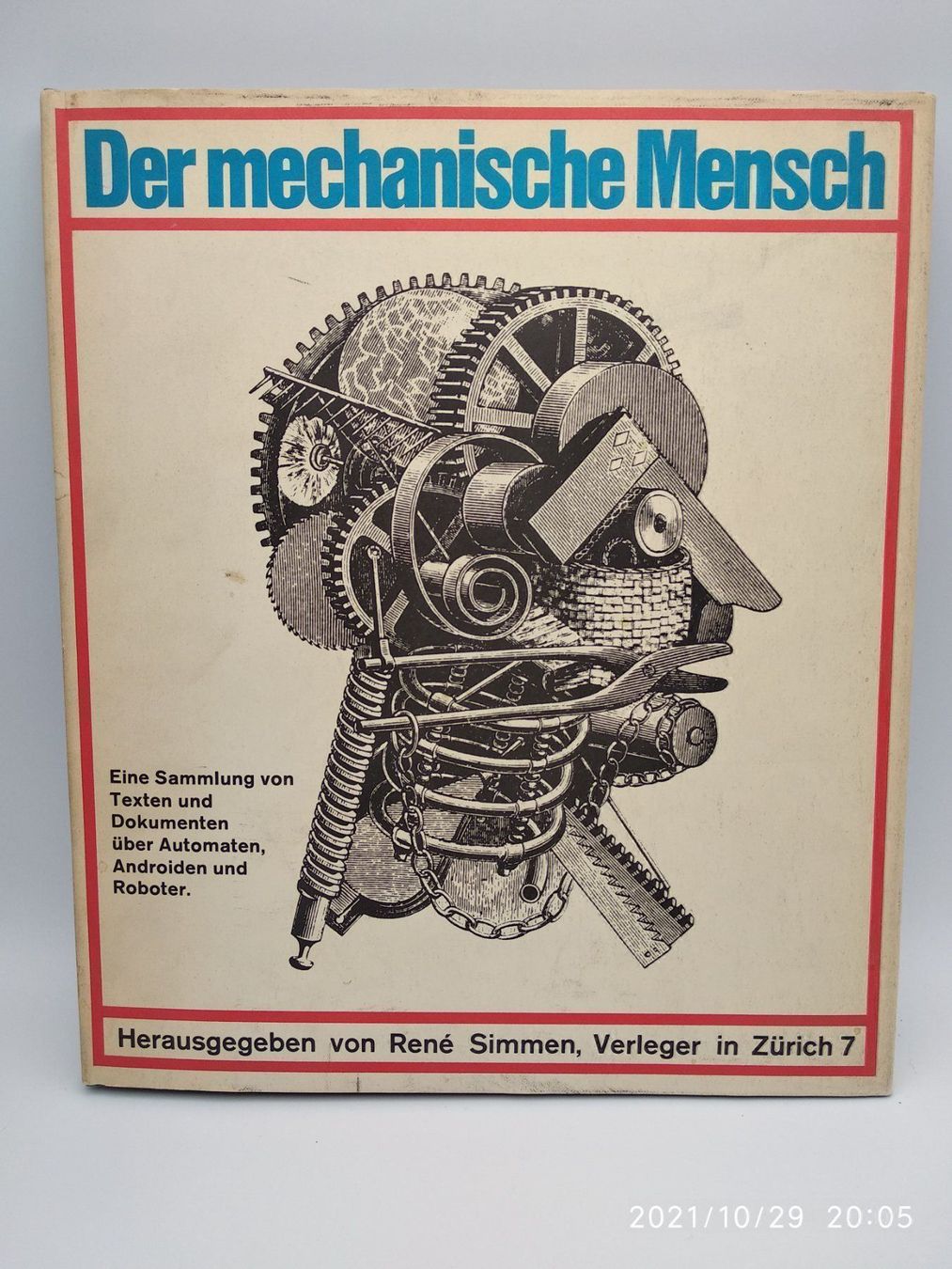 Libri: DER MECHANISCHE MENSCH + BEIGABE – Usato da Goldach venduto da Gaip