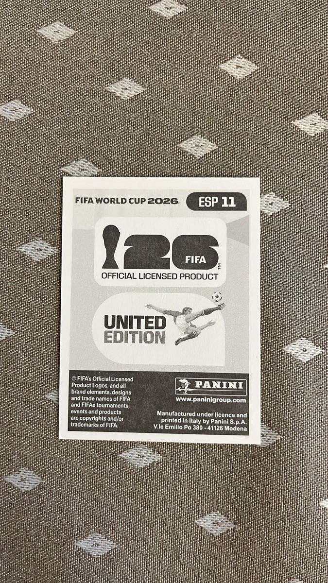 Panini Carte collezionabili: FIFA WORLD CUP 2026 Sticker Pedri ESP11 – Nuovo (secondo la descrizione) da Zürich venduto da carileo55 1