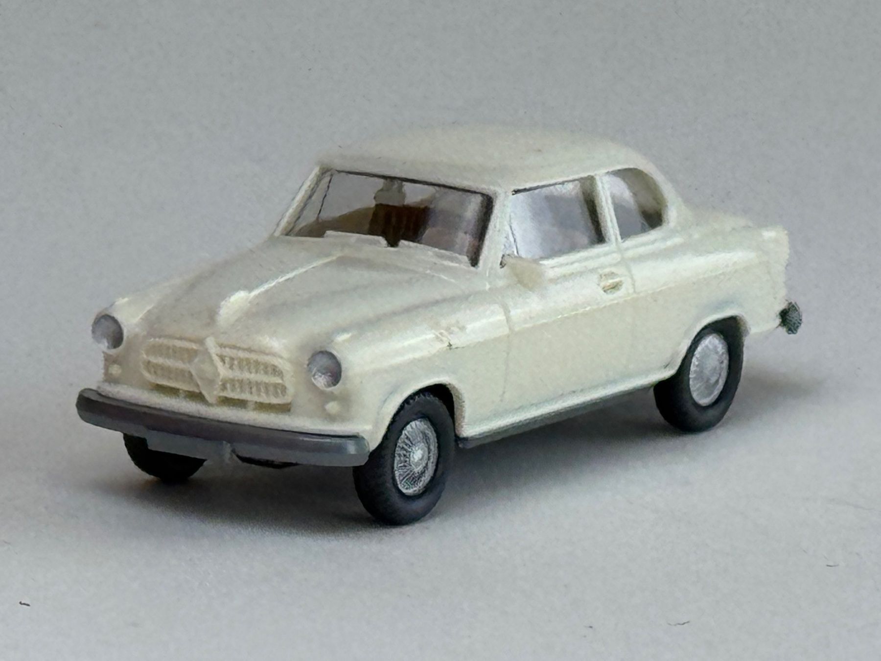Wiking Modellini d'auto: SG-  Wiking Borgward Isabella hellcremeweiss – Usato da Elm venduto da Wikmtz