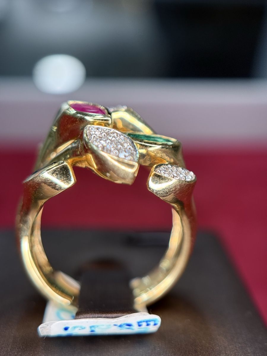Bagues: Edelstein Ring mit Diamanten – Neuf (Voir description) à Wallisellen par Juwelier_Aurum 1