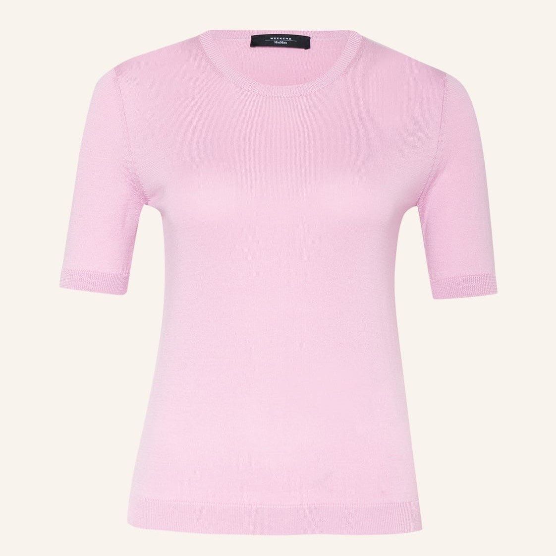 Max Mara T-Shirts: Max Mara Weekend KA Strick Pullover BATUN mit Seide rosa S – Neu und originalverpackt aus Zürich von rar_b2y9 1