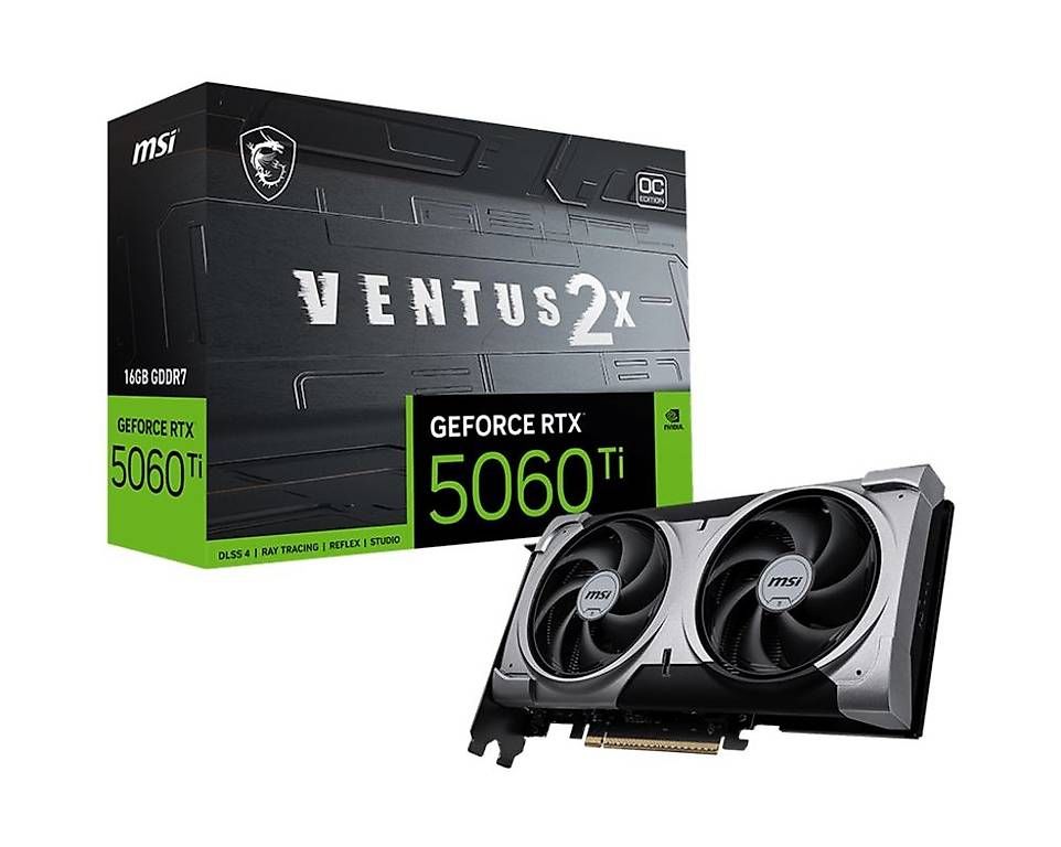 NVIDIA RTX 5060 Ti 16 Go MSI Ventus 2X OC | Neuve + garantie (Neu und ...