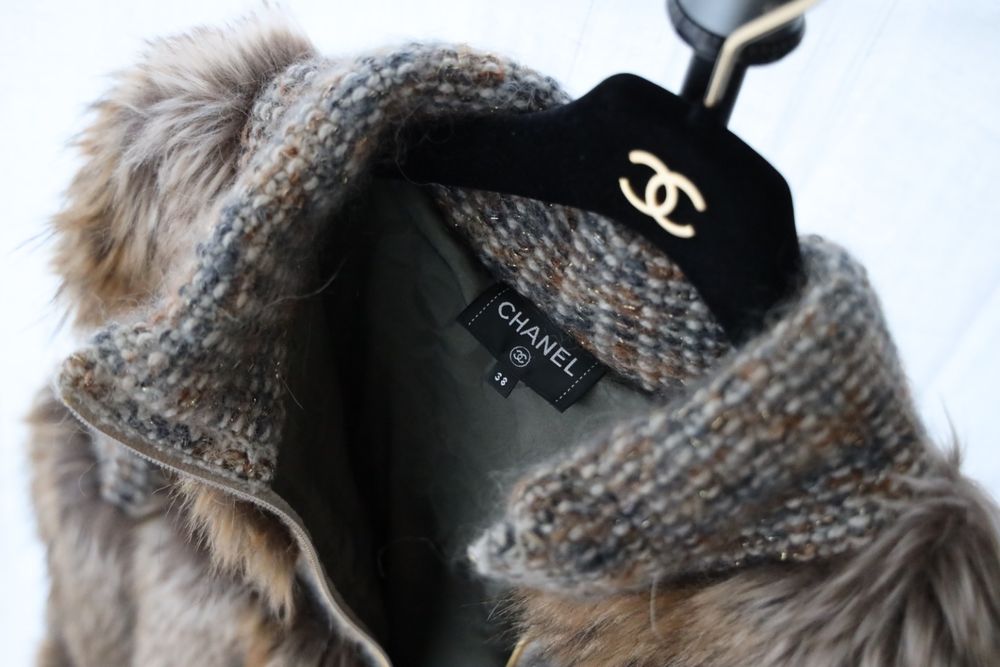 Herren Pelzmantel Kunstpelz Lang - Winter Jacke Faux Pelz Warm