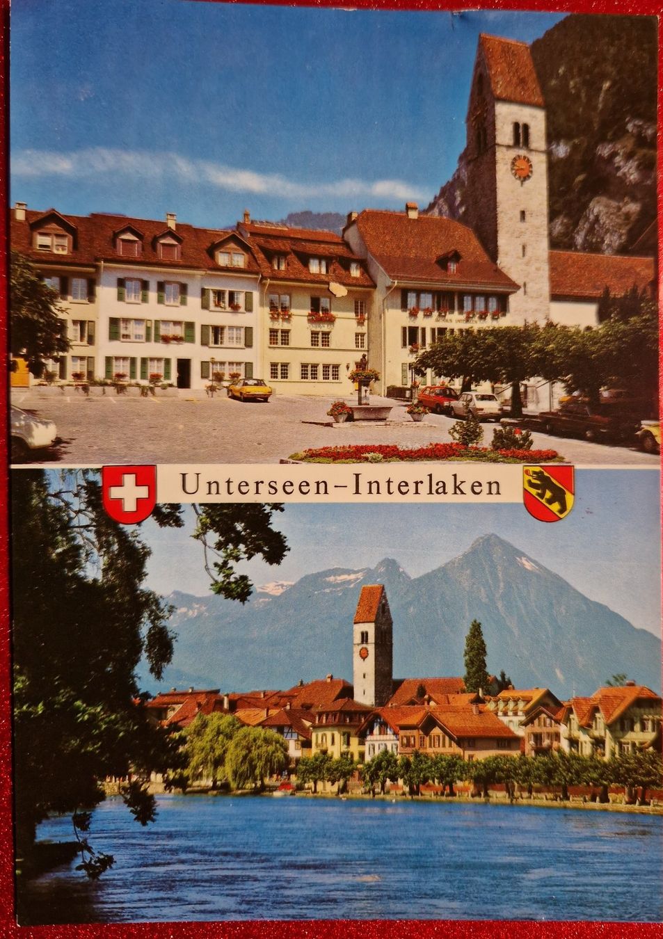 Ansichtskarten: Unterseen - Interlaken / alt & ungelaufen – Neu (gemäss Beschreibung) aus Melchnau von Fishel