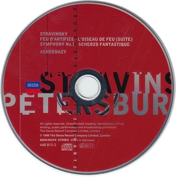 CD: Igor Stravinsky - Vladimir Ashkenazy [Decca] – Usato da Unterbäch venduto da niquz 2