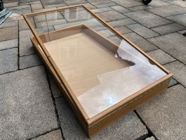 Schaukasten für Flohmarkt 