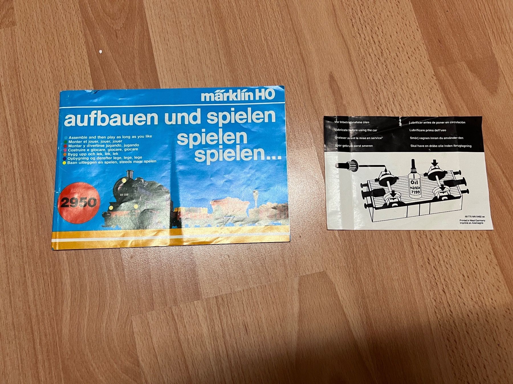 Märklin Modellini di ferrovie: Märklin Starter Packet – Difettoso da Diemtigen venduto da Mpsj4 3