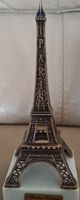 Tour Eiffel Paris en metal et socle marbre état neuf 16 cm