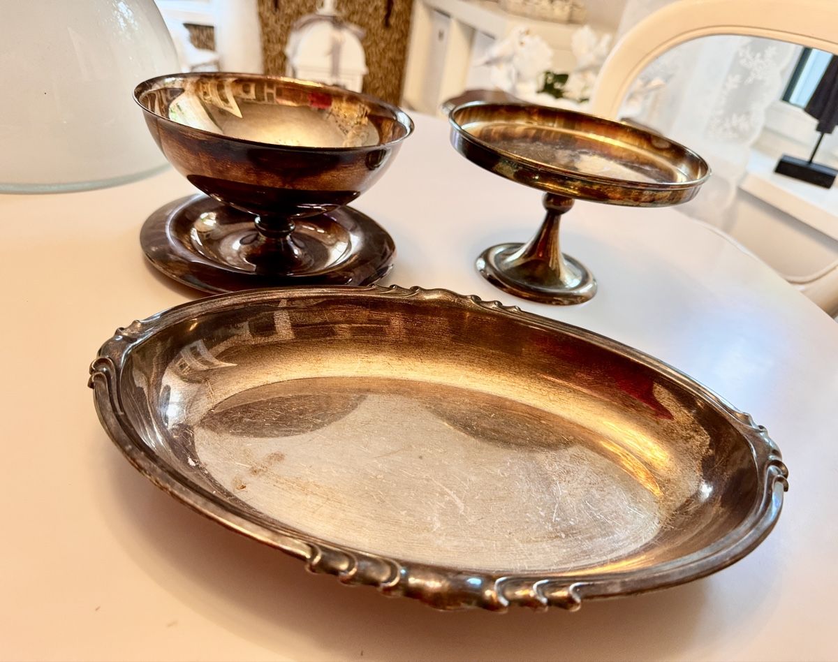 Tutte le decorazioni: Vintage Dekoschalen silber – Usato da Niederurnen venduto da Chanel40
