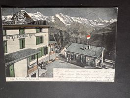 Postkarte Schynige Platte Militär  (P156)