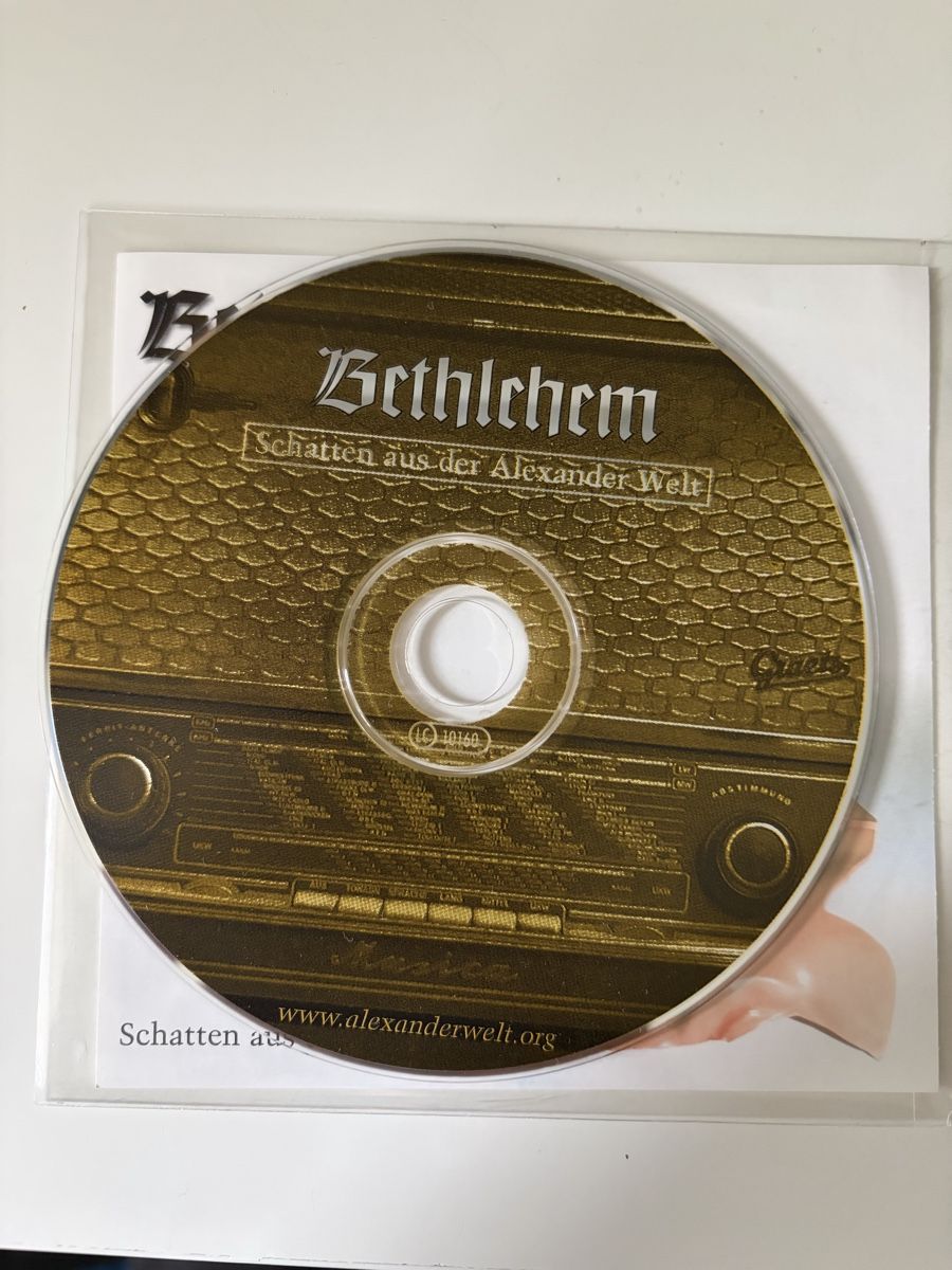 CD: Bethlehem - Schatten aus der Alexander Welt – Usato da Zürich venduto da Tyler1983 2