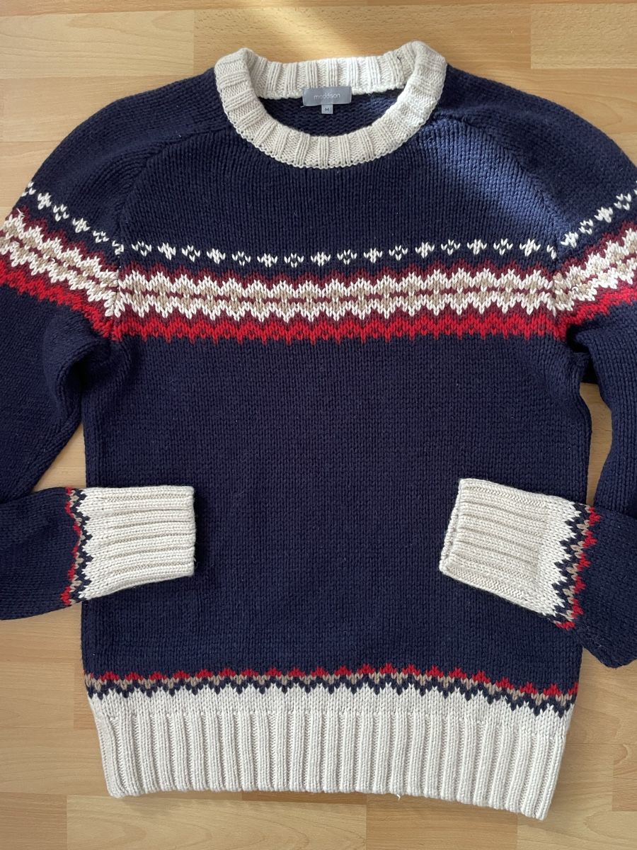 Maddison Maglioni & Felpe: Pull-over Maddison bleu marine en laine taille M e – Nuovo (secondo la descrizione) da Vuippens venduto da ale_6gkb