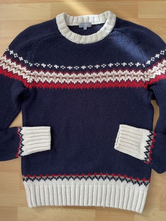 Pull-over Maddison bleu marine en laine taille M e