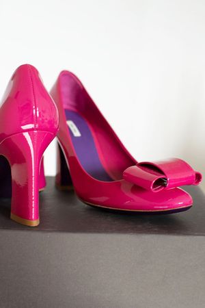 ⟪Neu⟫ Miu Miu Lackleder Pumps Pink Gr. 37.5 – NP chf 550