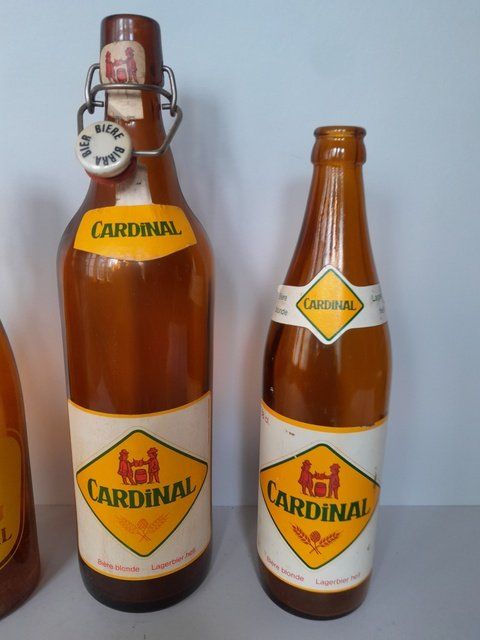 Cardinal Bicchieri, Caraffe & Bottiglie: Bier Brauerei Cardinal – Usato da St.Gallen venduto da Stocken64 1