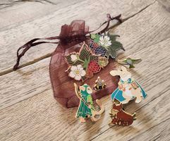 Lot pin's Amis de la forêt, neufs