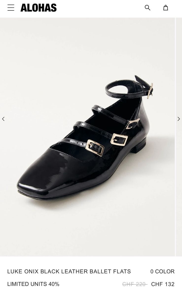Alohas Damenschuhe: Alohas Onyx flats – Gebraucht aus Lausanne von jud_fvj7