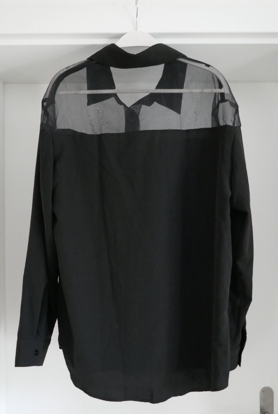 Camicette: schwarze Bluse, Longbluse, Gr. M – Usato da Port venduto da uzuku 1