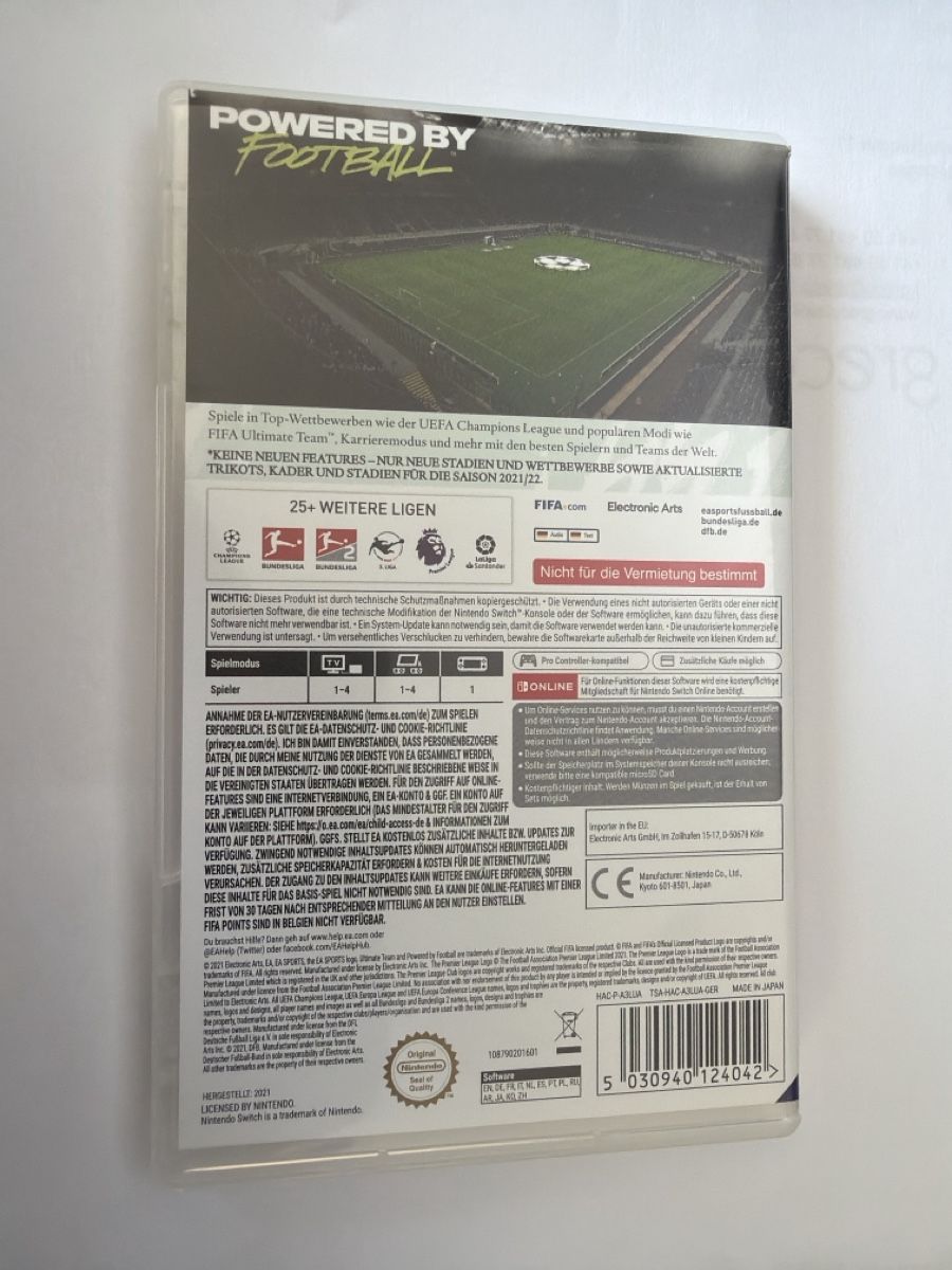 Jeux: FIFA 22 Nintendo Switch Mbappe Games  – Neuf (Voir description) à Uster par oranger_pulli 1