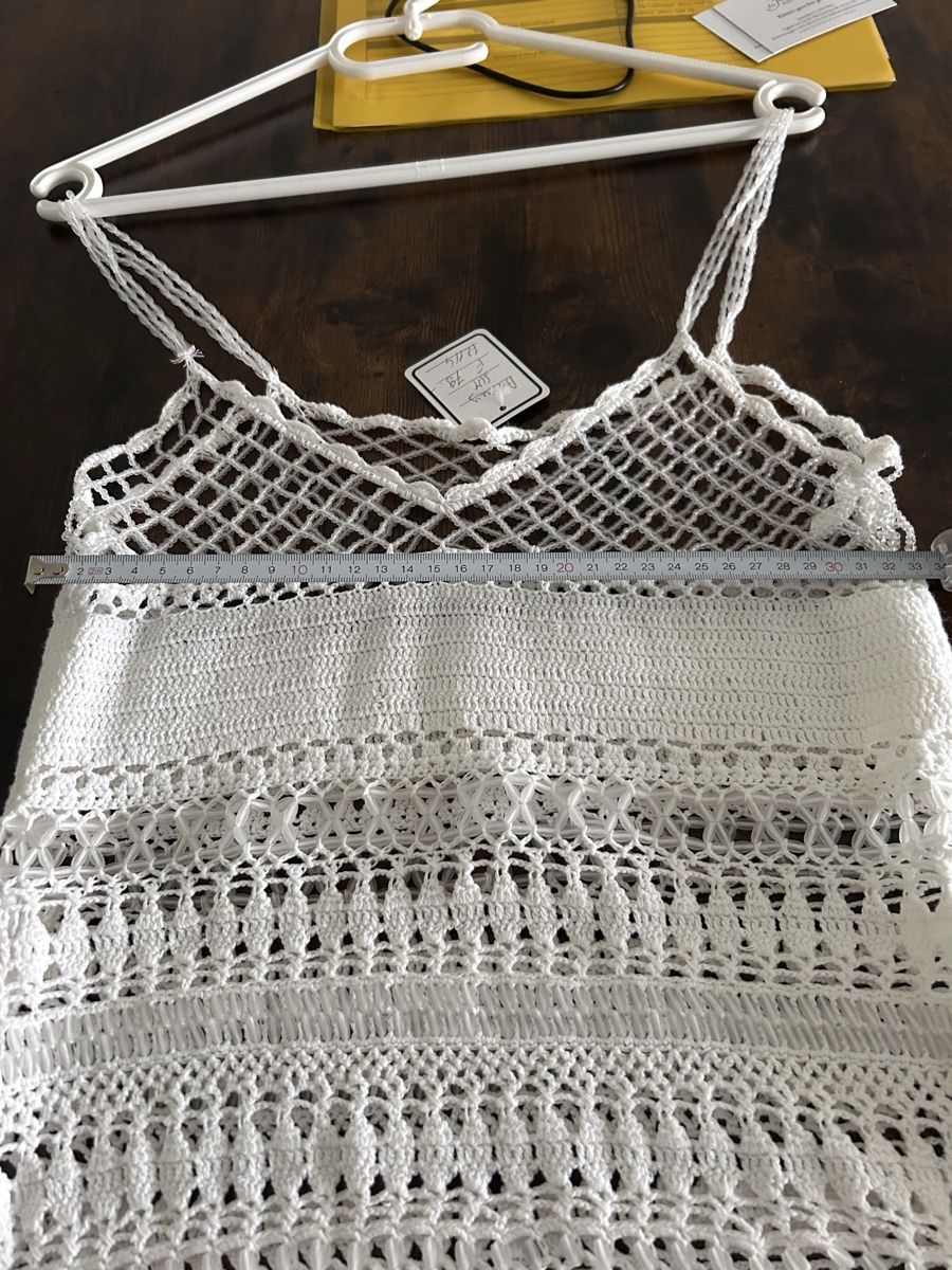 Kleiderpakete: Top+Rock Set Weiss Damen Gr. S leicht transparent – Neu (gemäss Beschreibung) aus Egliswil von anbe8 3