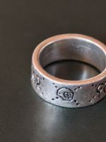 Gucci Ghost Totenkopf Silber 925 Grösse 19 gebraucht