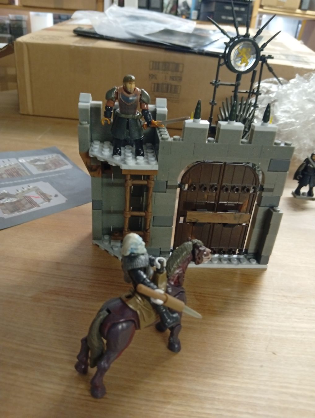 Baukästen: Mega Construx Game of Thrones Winterfell Defense Set – Gebraucht aus Trun von kawak1 6