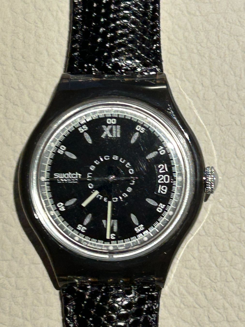 Swatch Uhren: SAM400 Swatch Rappongi Automatic Vintage – Neu (gemäss Beschreibung) aus Basel von arm_gf7p