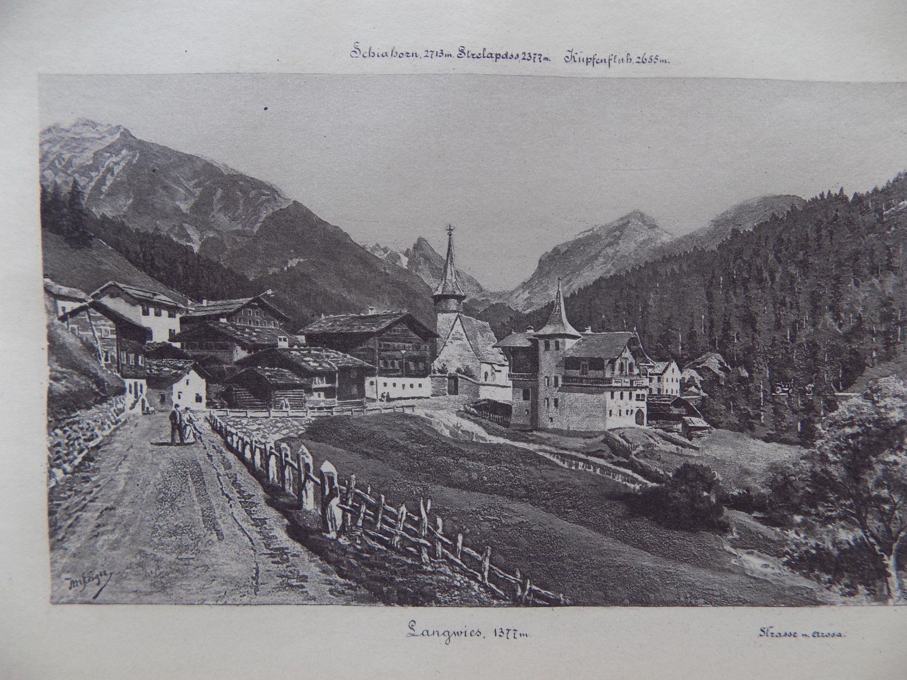 Stiche: Langwies Arosa – Gebraucht aus Risch von Rischli15 5