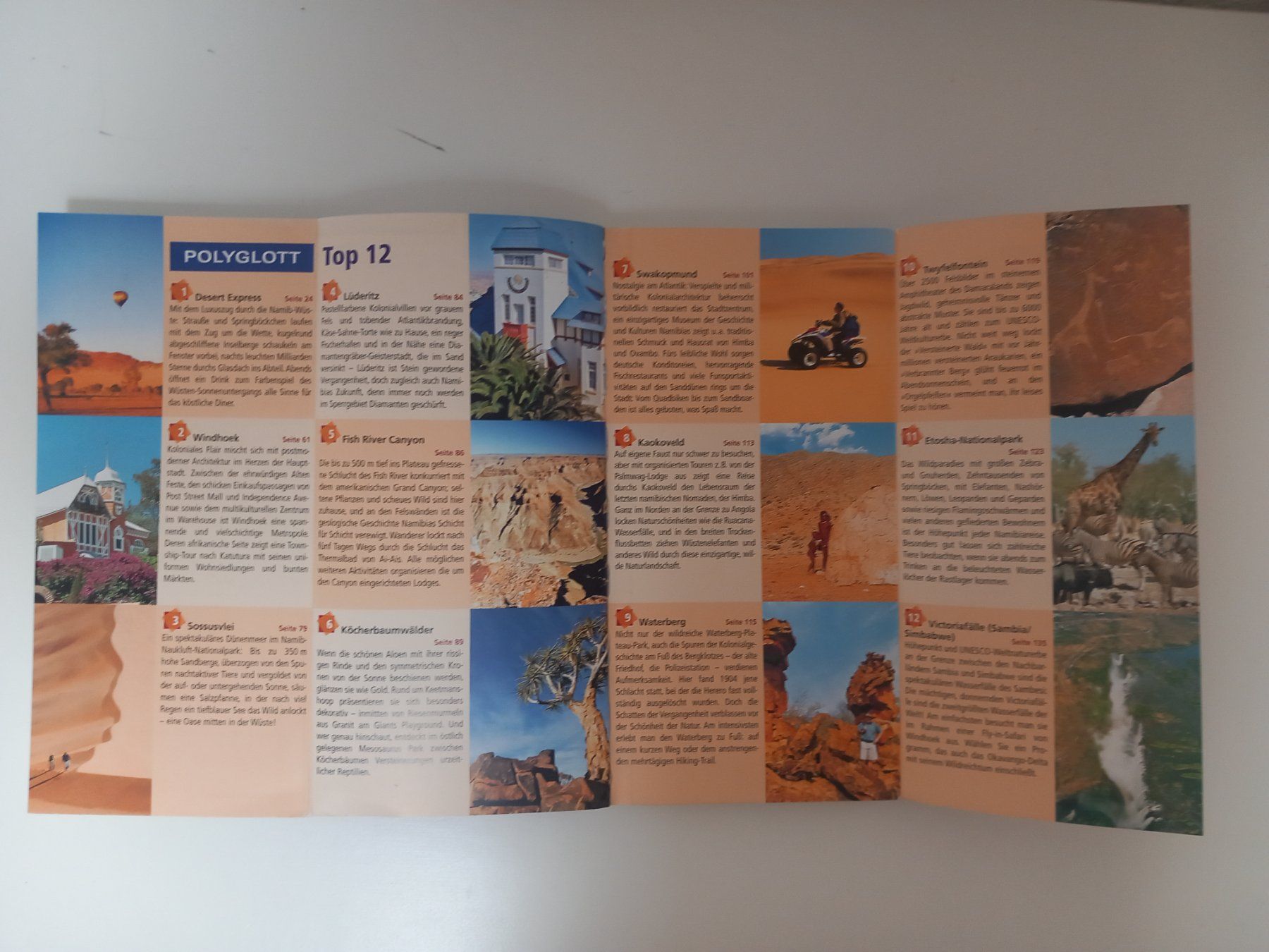 Livres: POLYGLOTT Namibia Reiseführer mit flipmap – D'occasion à Oensingen par WeApSo45 3