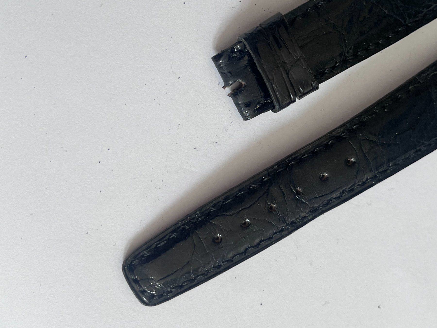 Omega Armbänder & -reifen: Omega Lederband 20mm – Neu (gemäss Beschreibung) aus Worblaufen von chronyves 6