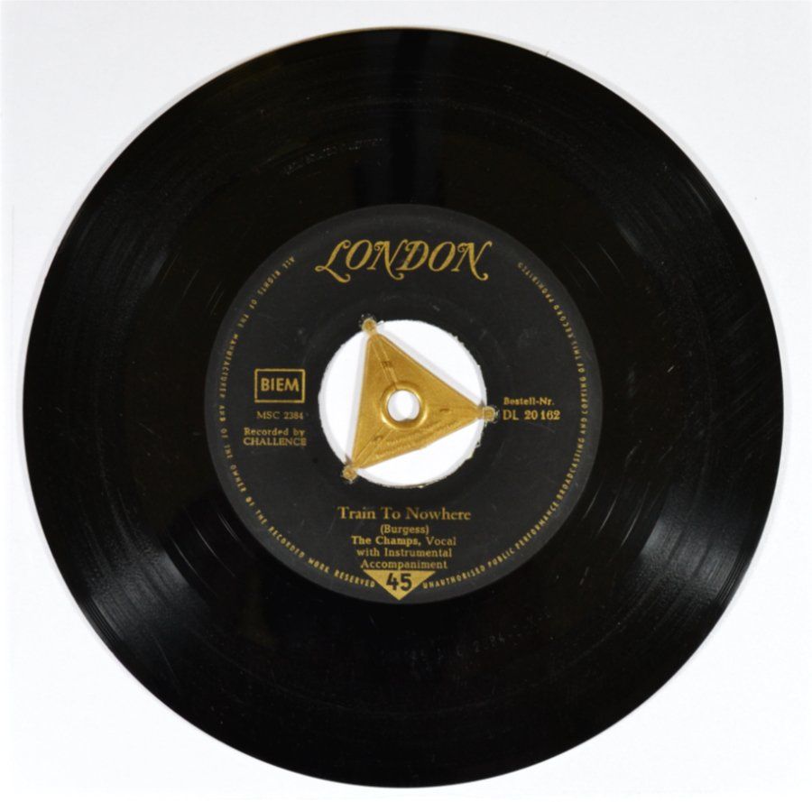 Schallplatten: Single: THE CHAMPS - Tequila + COVER Too Much Tequila – Gebraucht aus Frenkendorf von Yard-Sale-2000 1