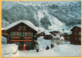 WENGEN Dorfpartie, Schuhmacherei Werner Bischoff