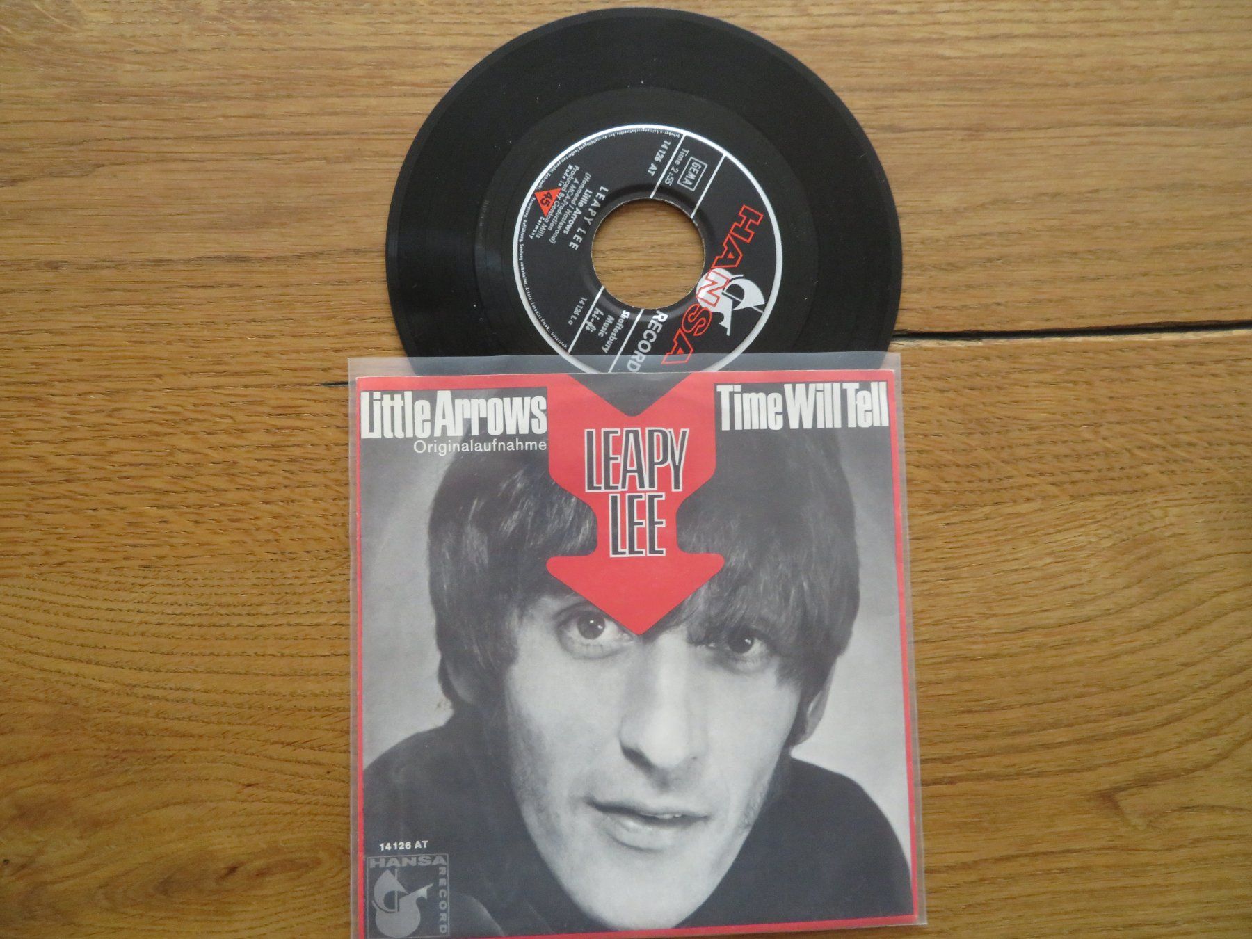 Schallplatten: Leapy Lee - Little Arrows / Time Will Tell Single Vinyl – Neu (gemäss Beschreibung) aus Zürich von max_cp5f
