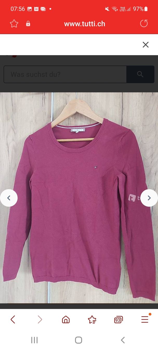 Tommy Hilfiger Maglioni & Felpe: Tommy Hilfiger Pulli Gr. S – Usato da Flurlingen venduto da Atea8 1