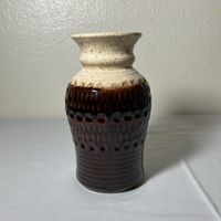 Vase Bay Keramik marron Fat Lava
