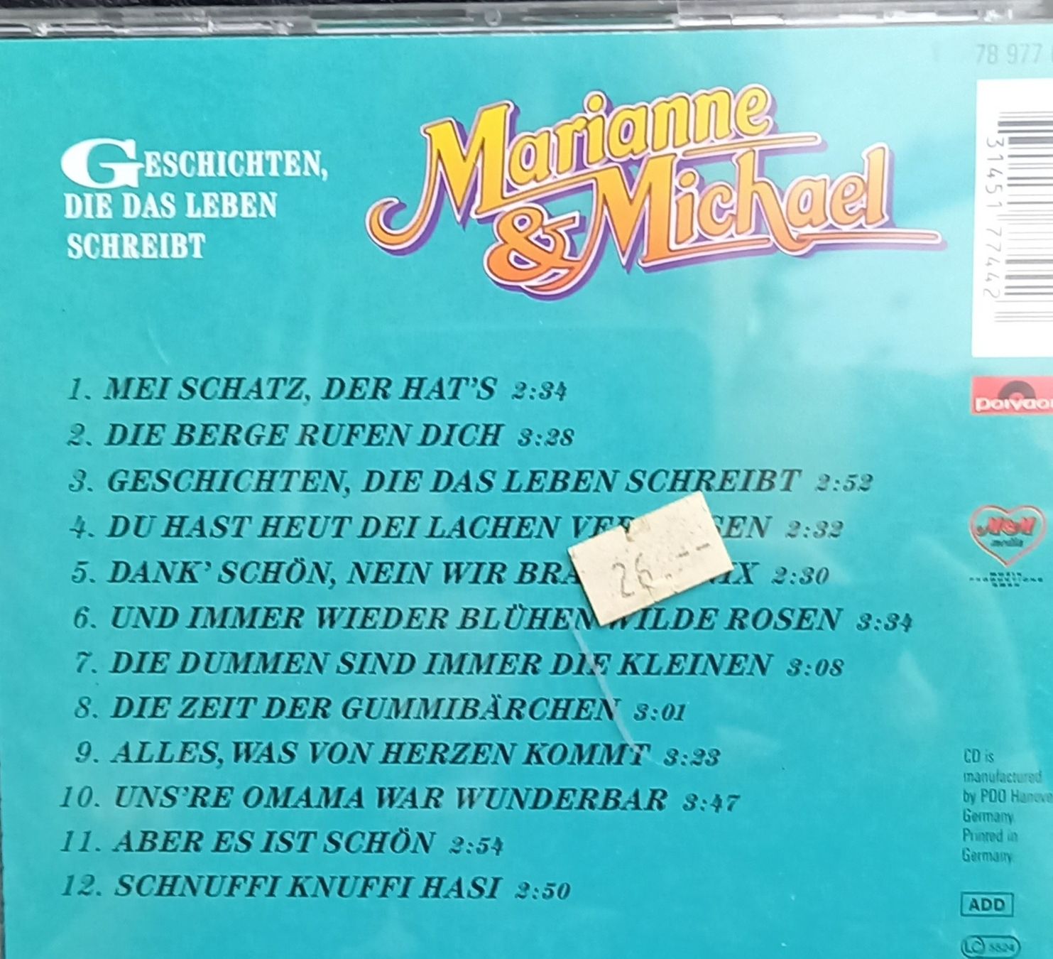 CD: CD von Marianne und Michael – Usato da Hünibach venduto da rut_l6ht 1