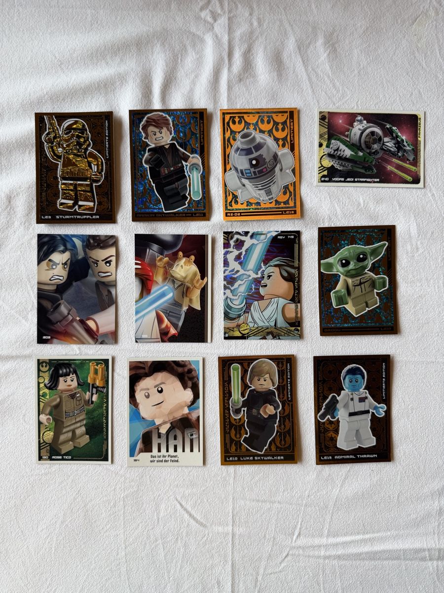 Star Wars Sammelbilder & Trading cards: Lego Star Wars Sammelkarten – Neu (gemäss Beschreibung) aus Horw von nightwalker3