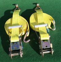 2 x 5 Tonnen 8m Spanngurten Zurrgurten Spannset Gurten
