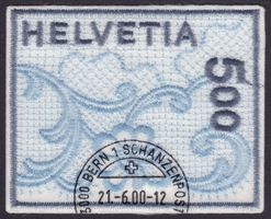 SBK-Nr. 998 (NABA St. Galler Stickerei 2000) ET-gestempelt