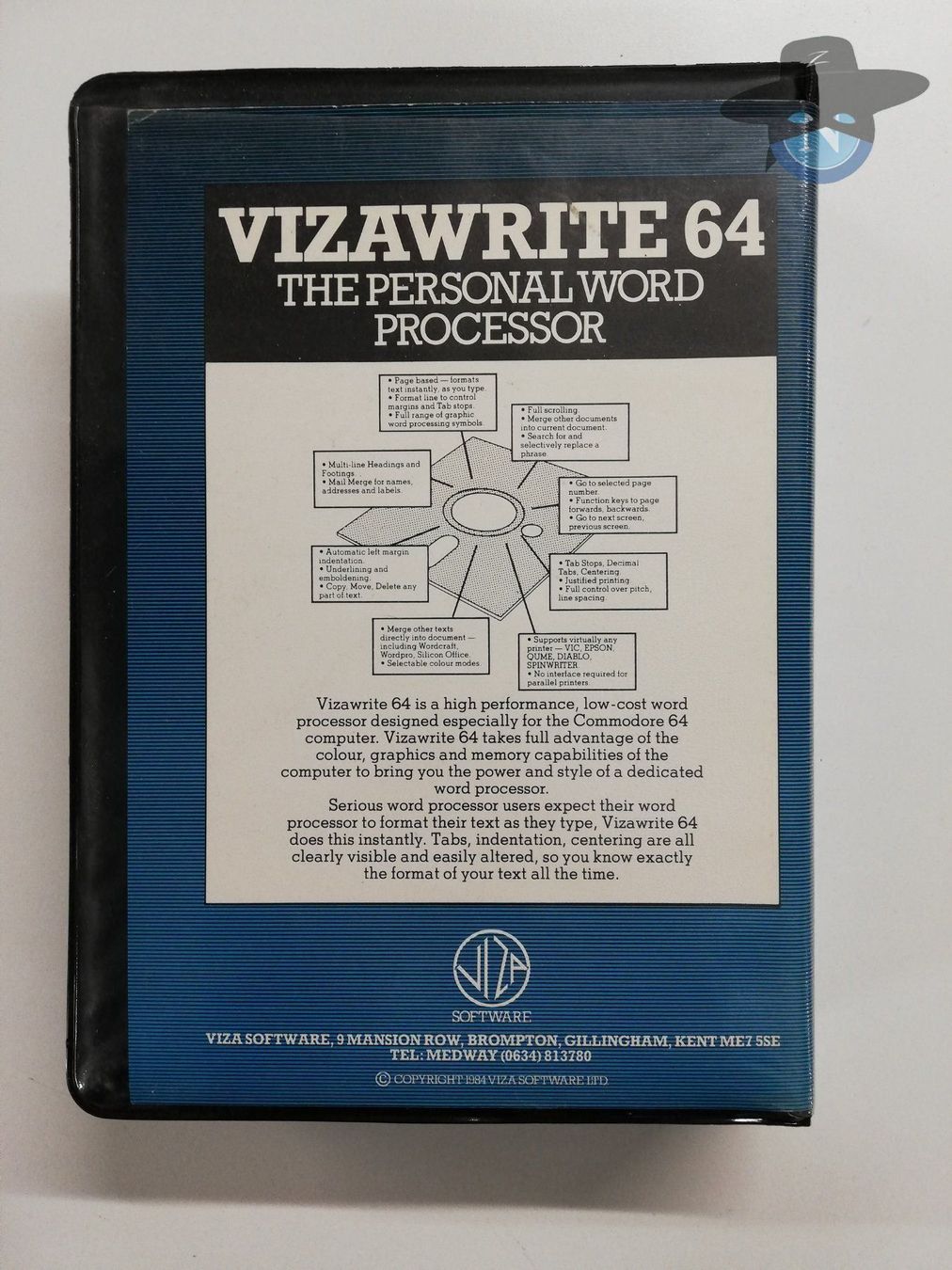 PC: Vizawrite 64 für Commodore C64 C-64 – Usato da St. Gallen venduto da  1