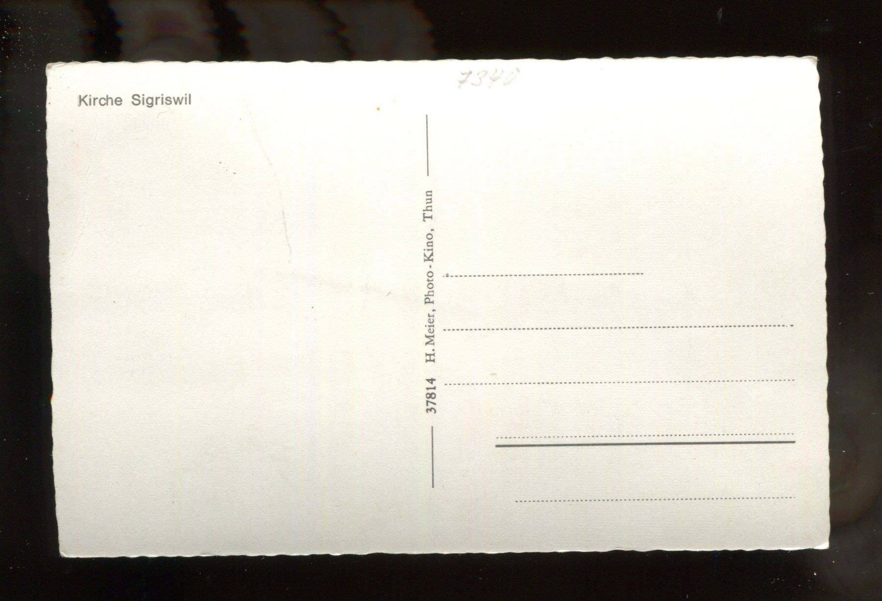 Cartoline postali: Sigriswil, Kirche – Usato da Aarau venduto da Elmaar41 1