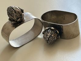 Antike Servietten-Ringe