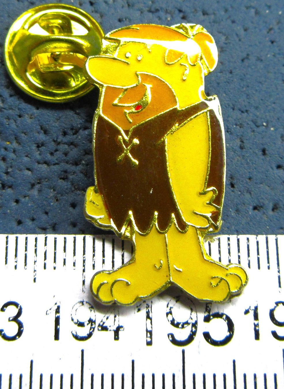 Placchette & Badge: FLINSTONES BARNY GRÖLLHEIMER PIN – Usato da Ettingen venduto da Hausi4711