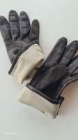 Lederhandschuhe, Frauen XXS  Schwarz Elegant