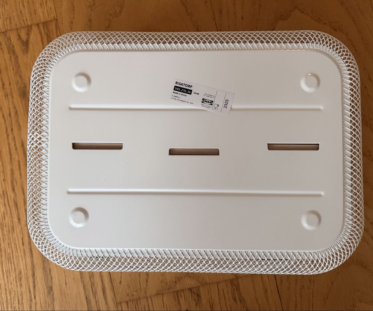 Ikea Altro per la casa: IKEA Risatorp Korb Metall weiss mit Fächern 33x24x11cm 2025 – Nuovo (secondo la descrizione) da Hünenberg venduto da Paddels 3