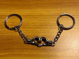 Schlüsselanhänger Herz ❤️ Glücksbringer Valentinstag Magnet