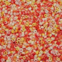 Saatperlen Miyuki White Opaque Funky Apple 3mm
